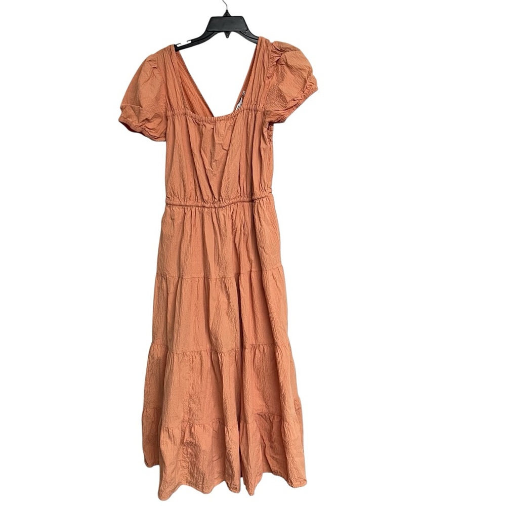 & Other Stories Orange Maxi Dress